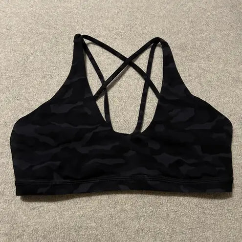 Three String Yoga Sports Bra, A-C Cups